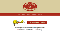 Desktop Screenshot of houseofhobbiesfl.com